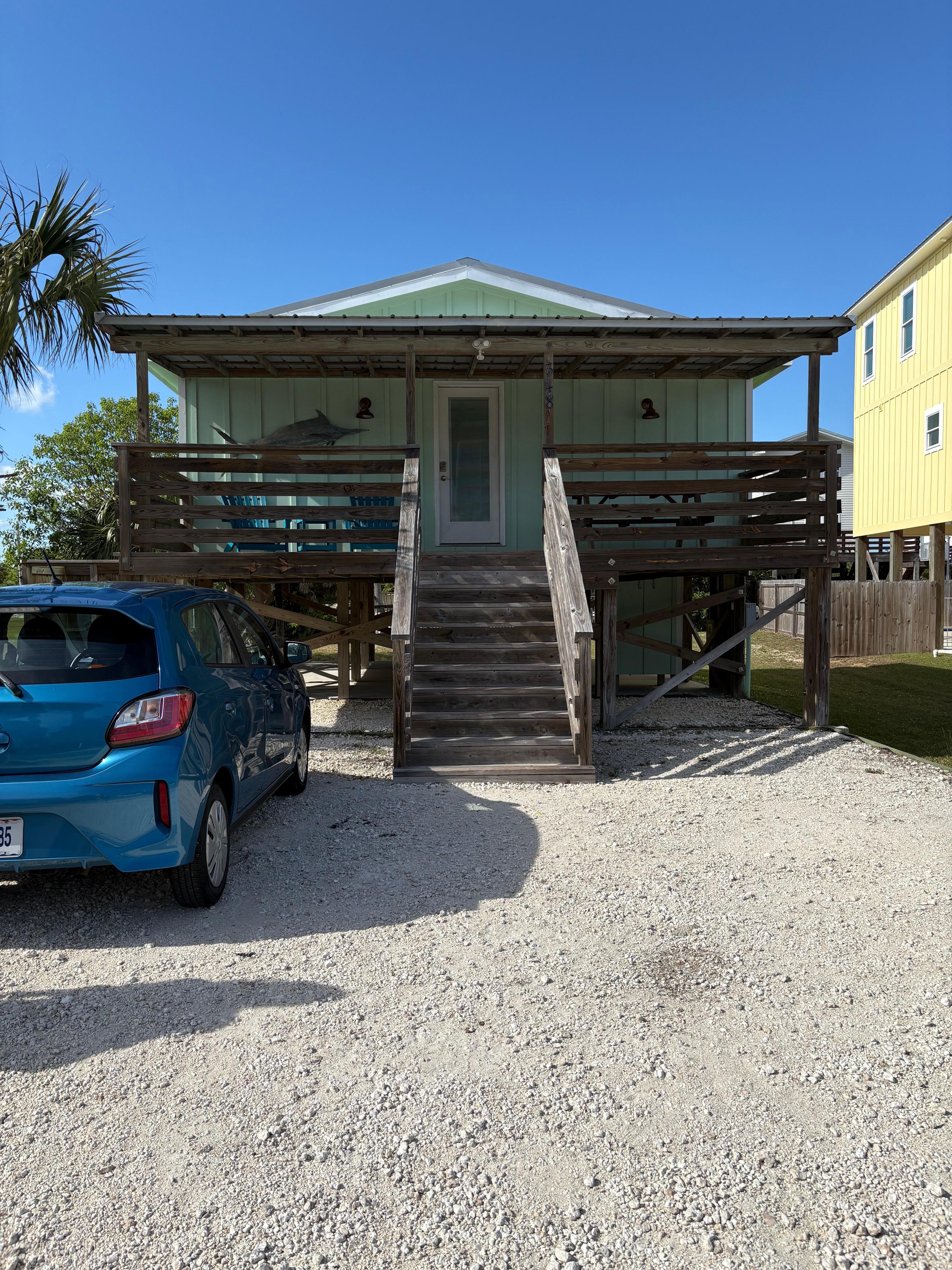 The first view of the rental!