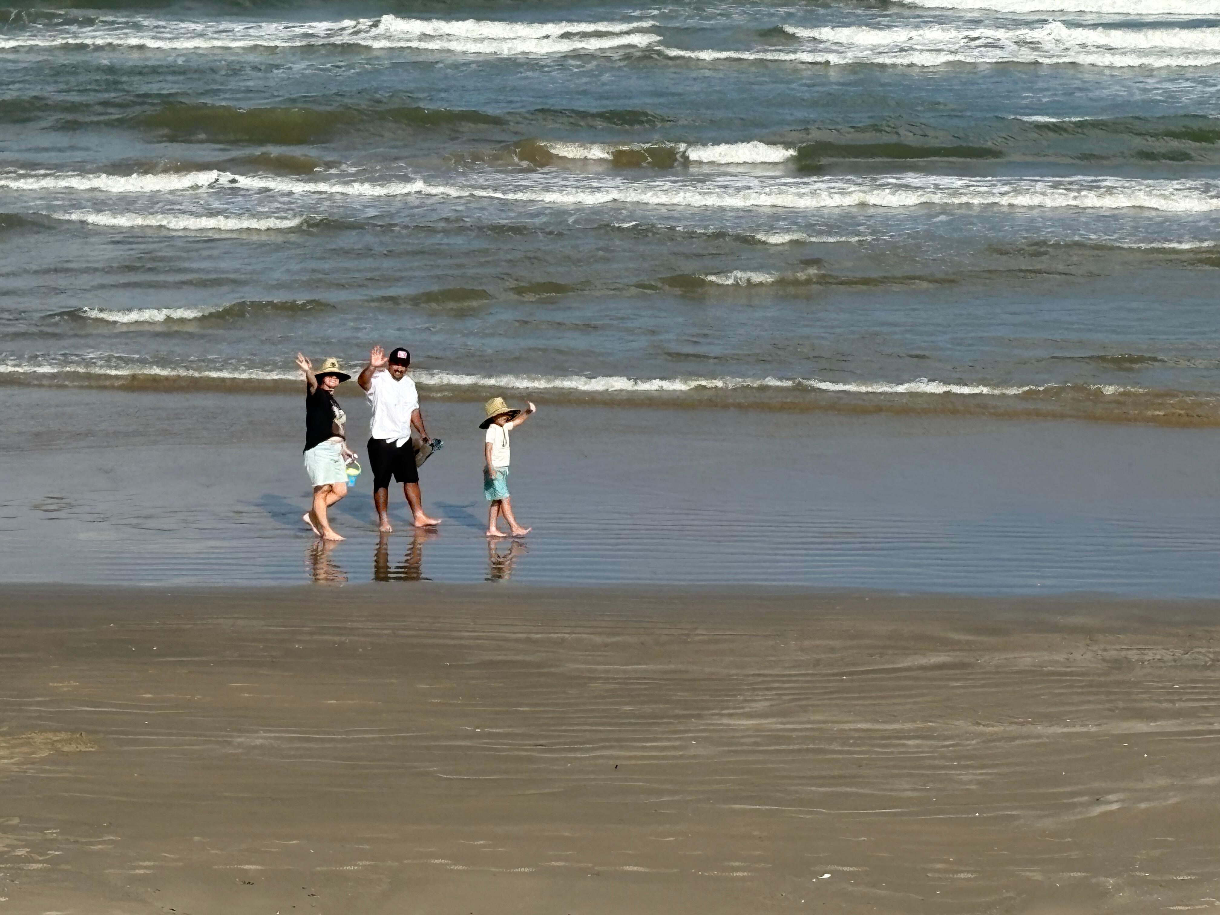 Family loved the beach.