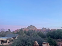 Sunrise view off front deck.