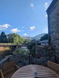 View from the property terrace.