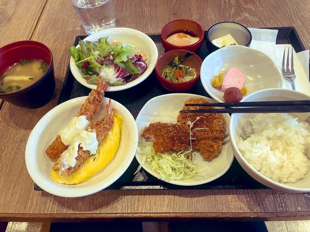 朝食のメニューも豊富で、好きなものだけで十分です。