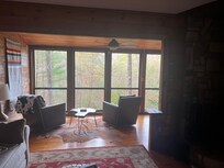 Morning coffee spot with a beautiful view!