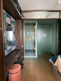 Shower in the actual room