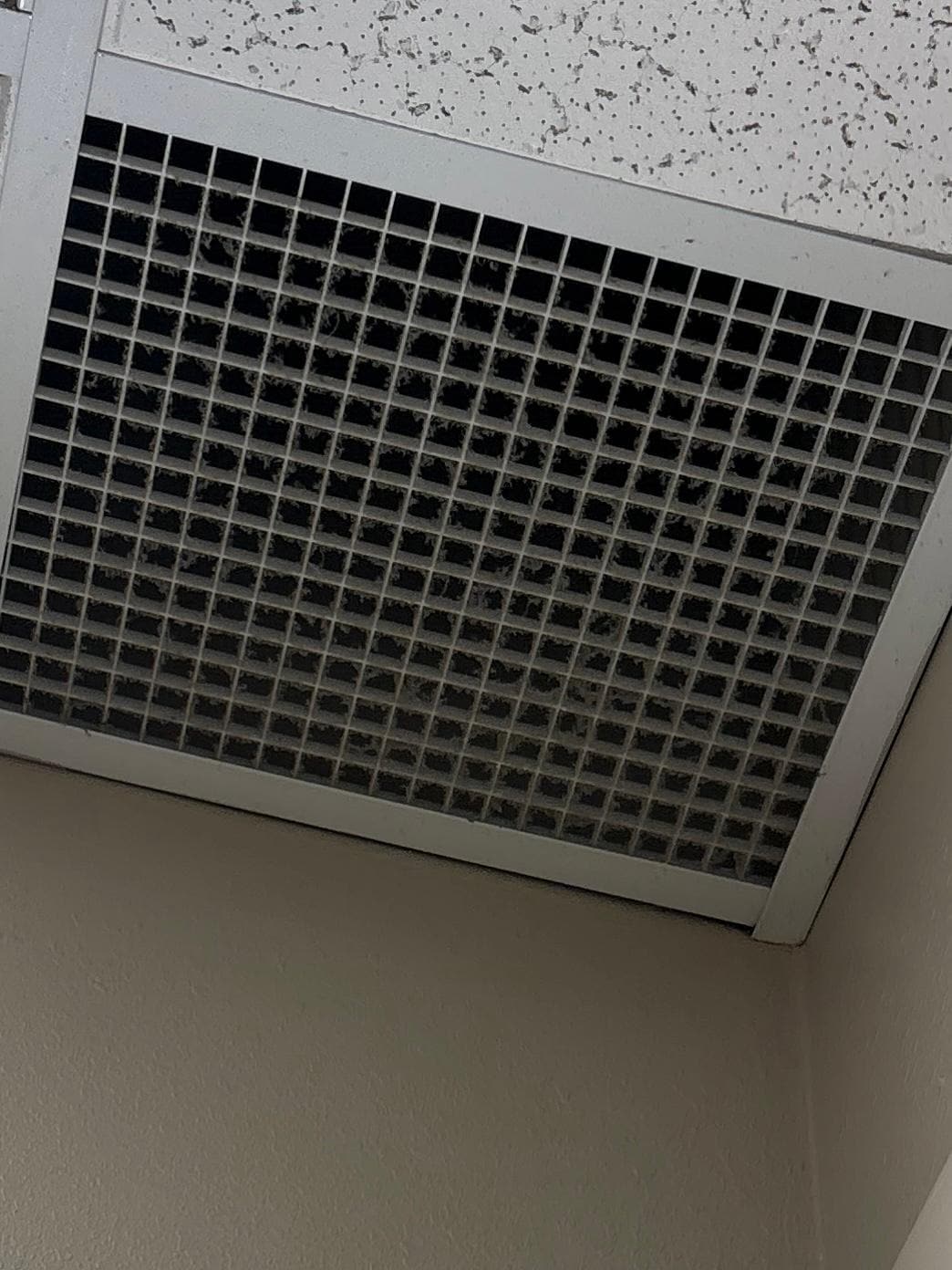 Vent was dirty