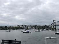 Looking across the water from the pub!
