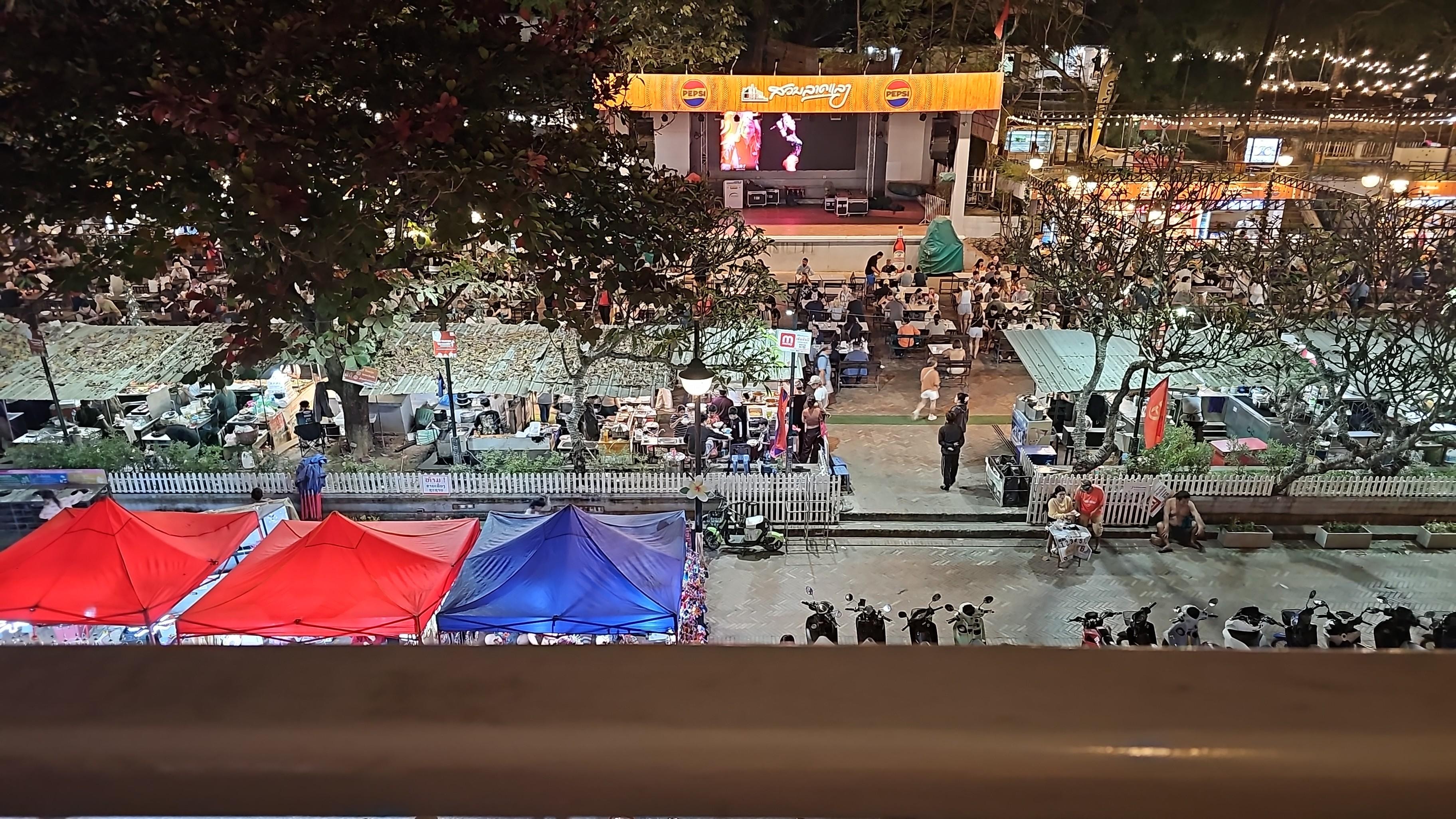 View from the balcony