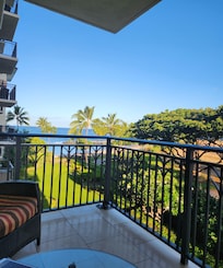 View from the balcony