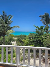 View from deck