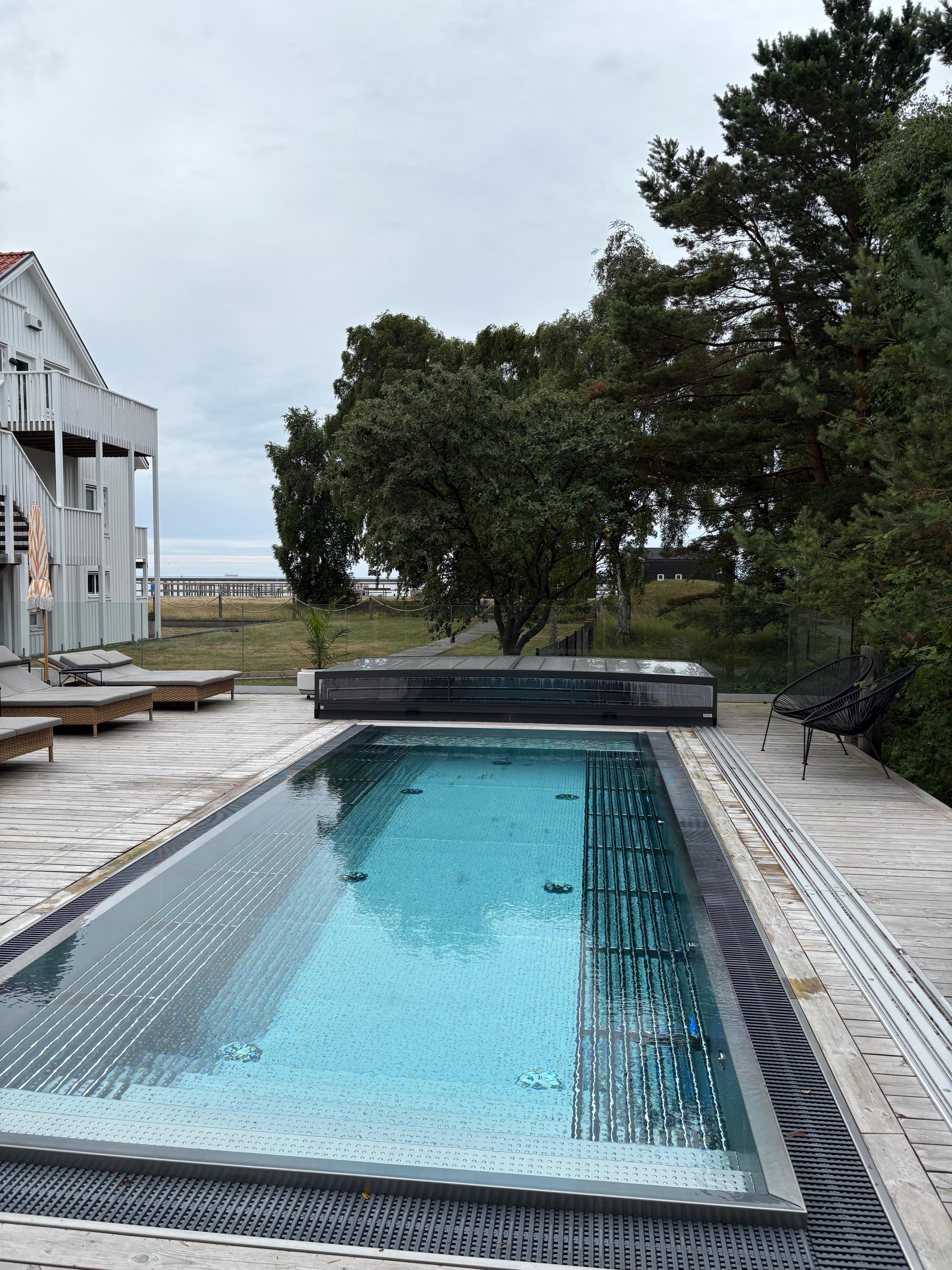Pool vid spa