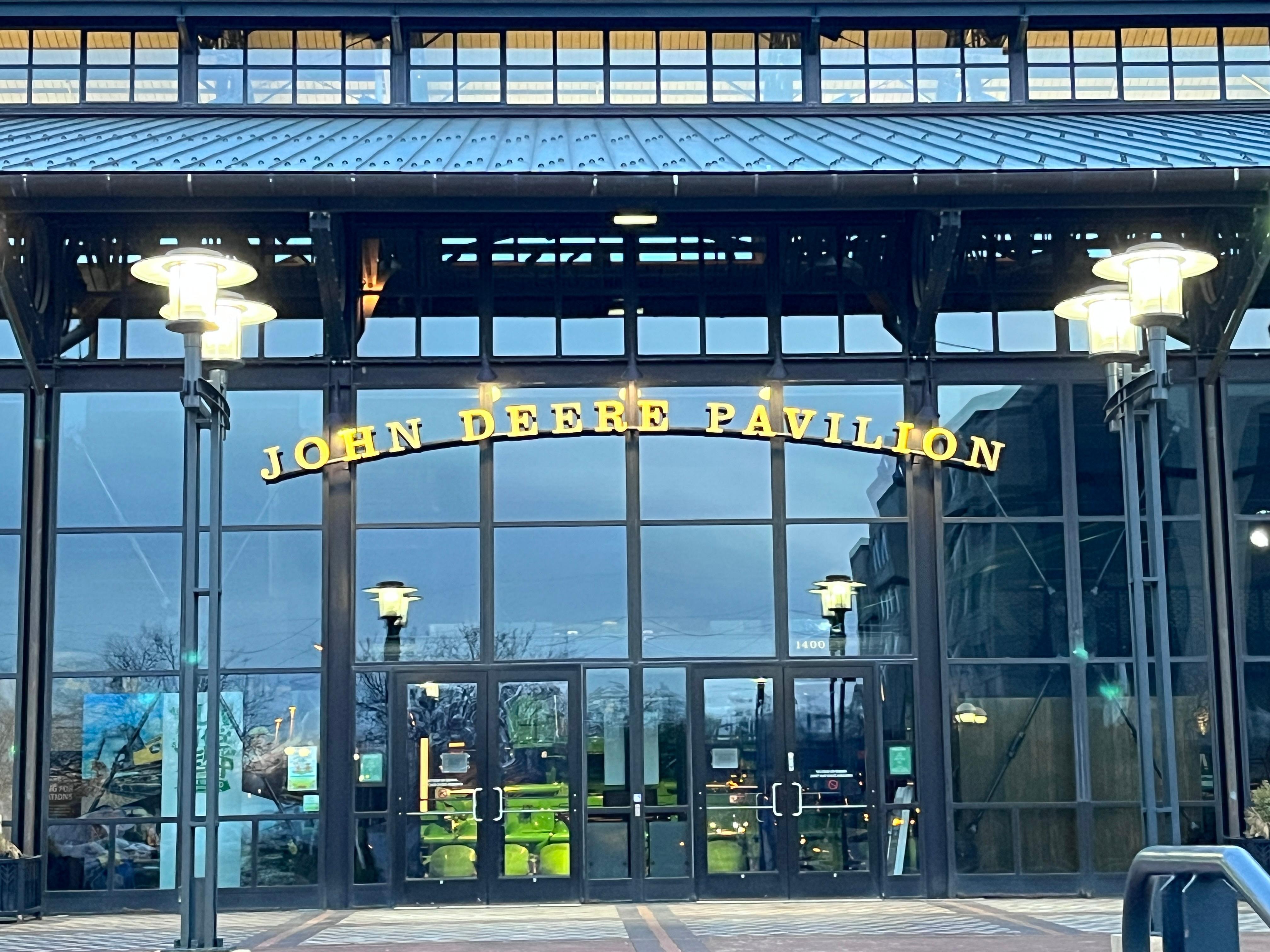 Near John Deer pavilion 