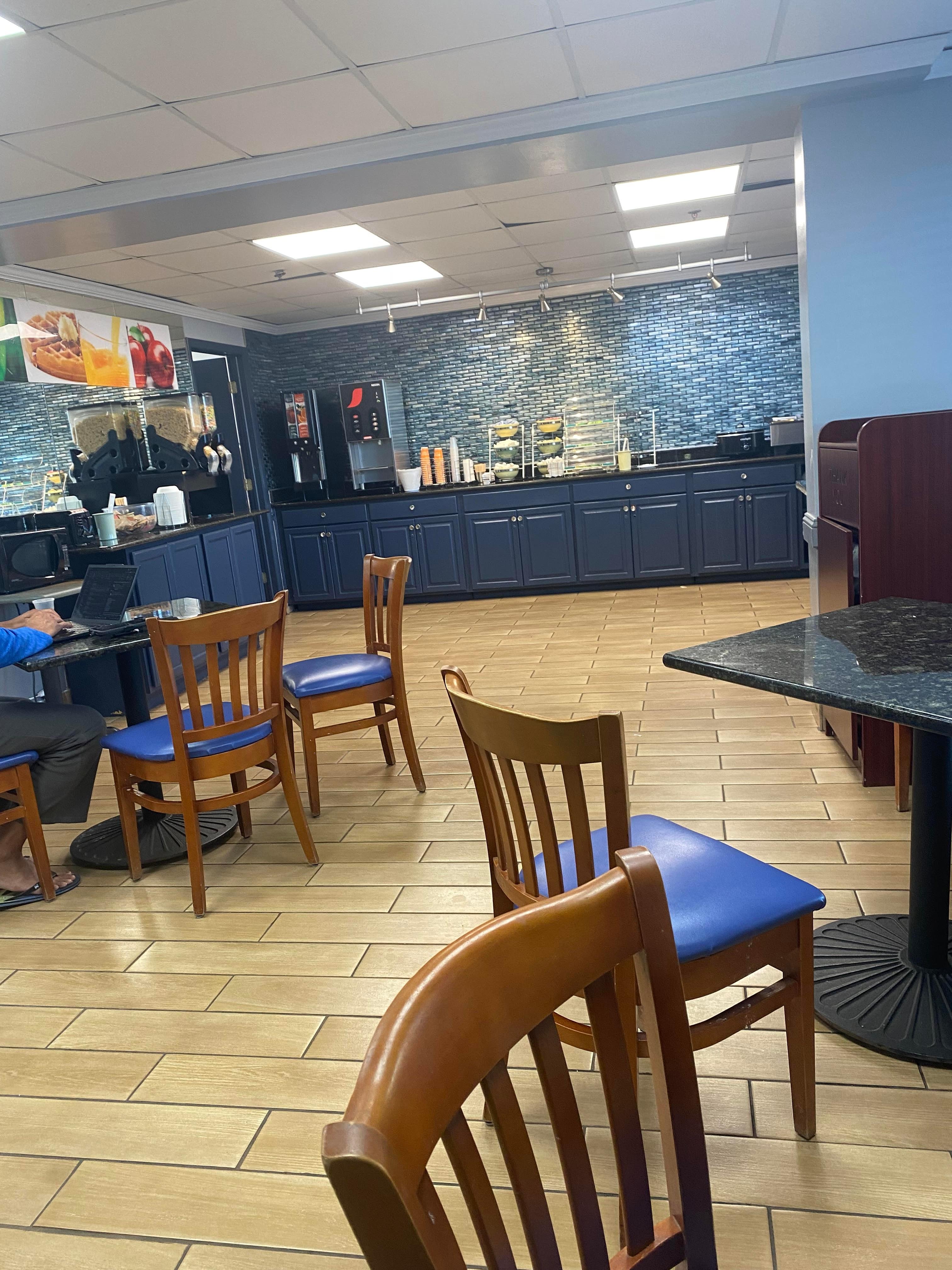 This is the breakfast area.