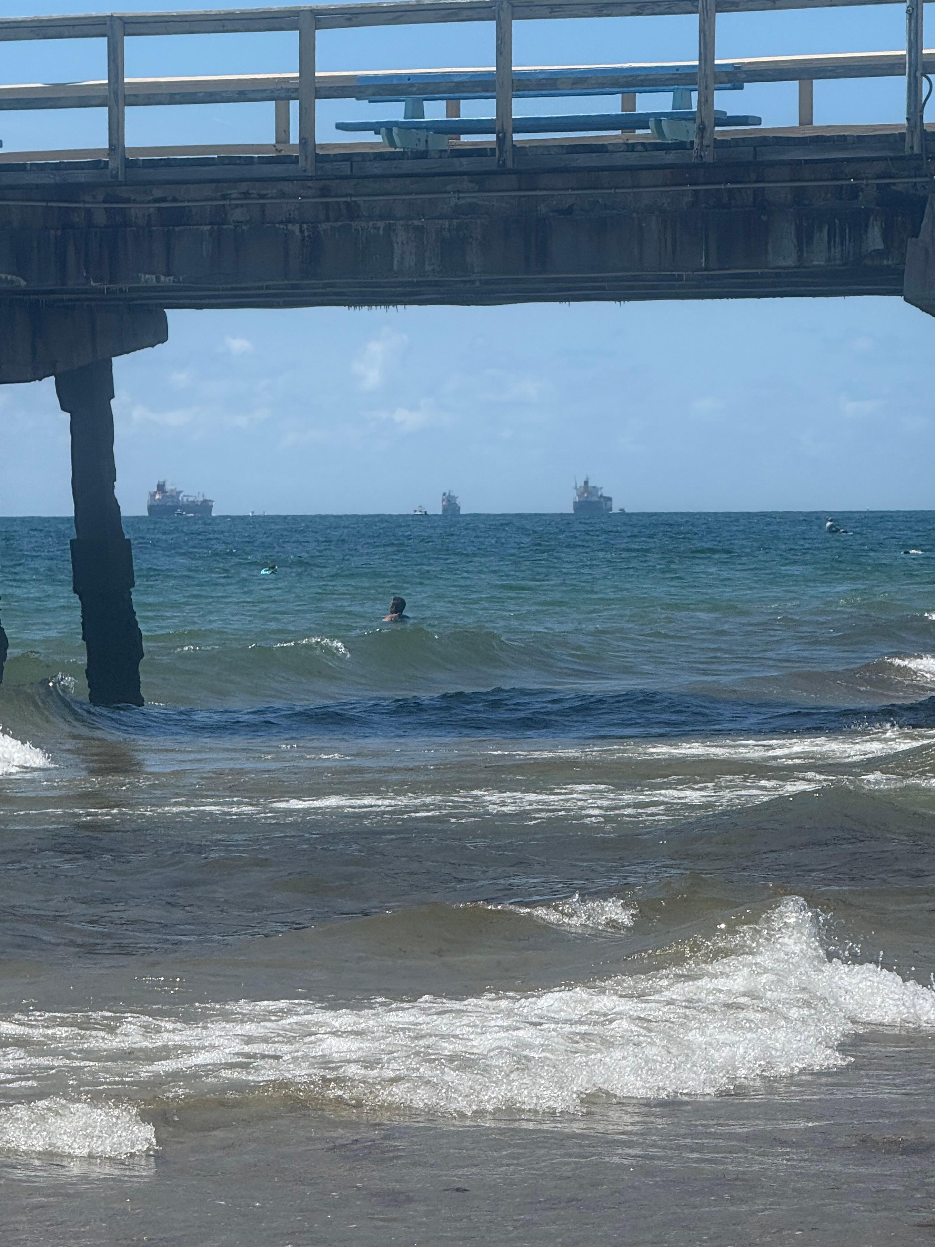 Pier action