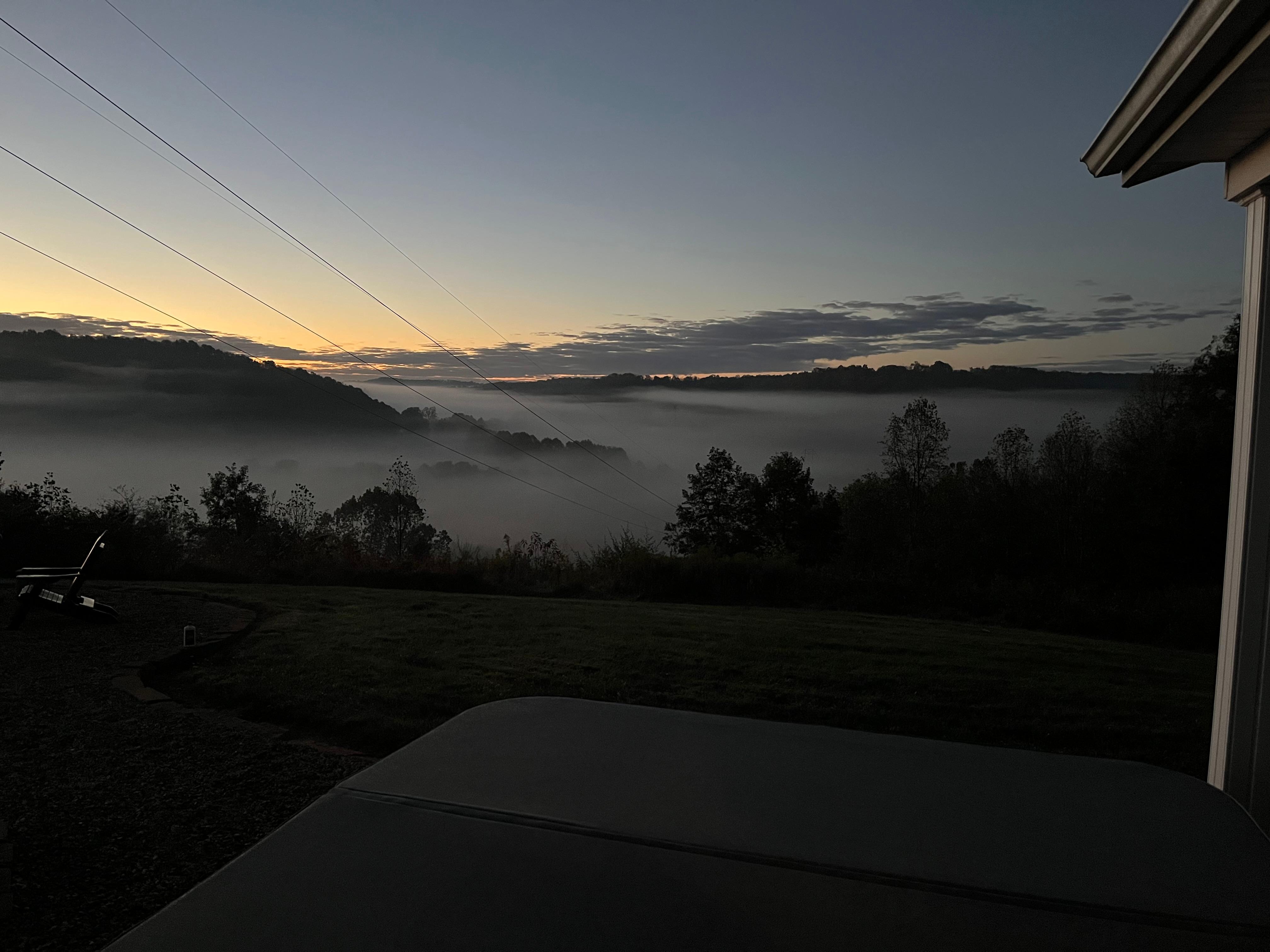 Morning from front porch