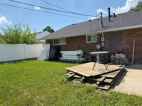 Backyard debris