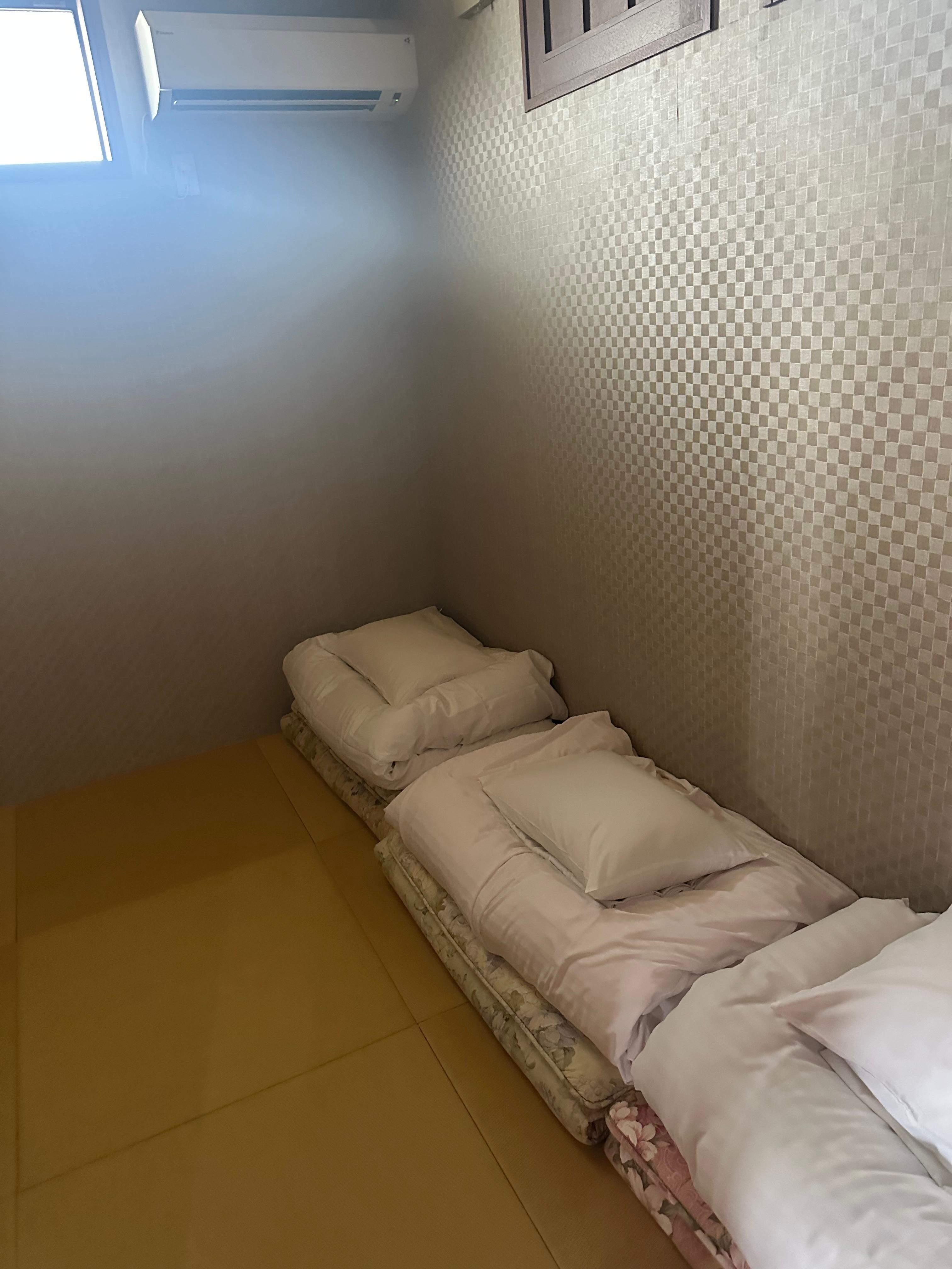 Nice futon room for two