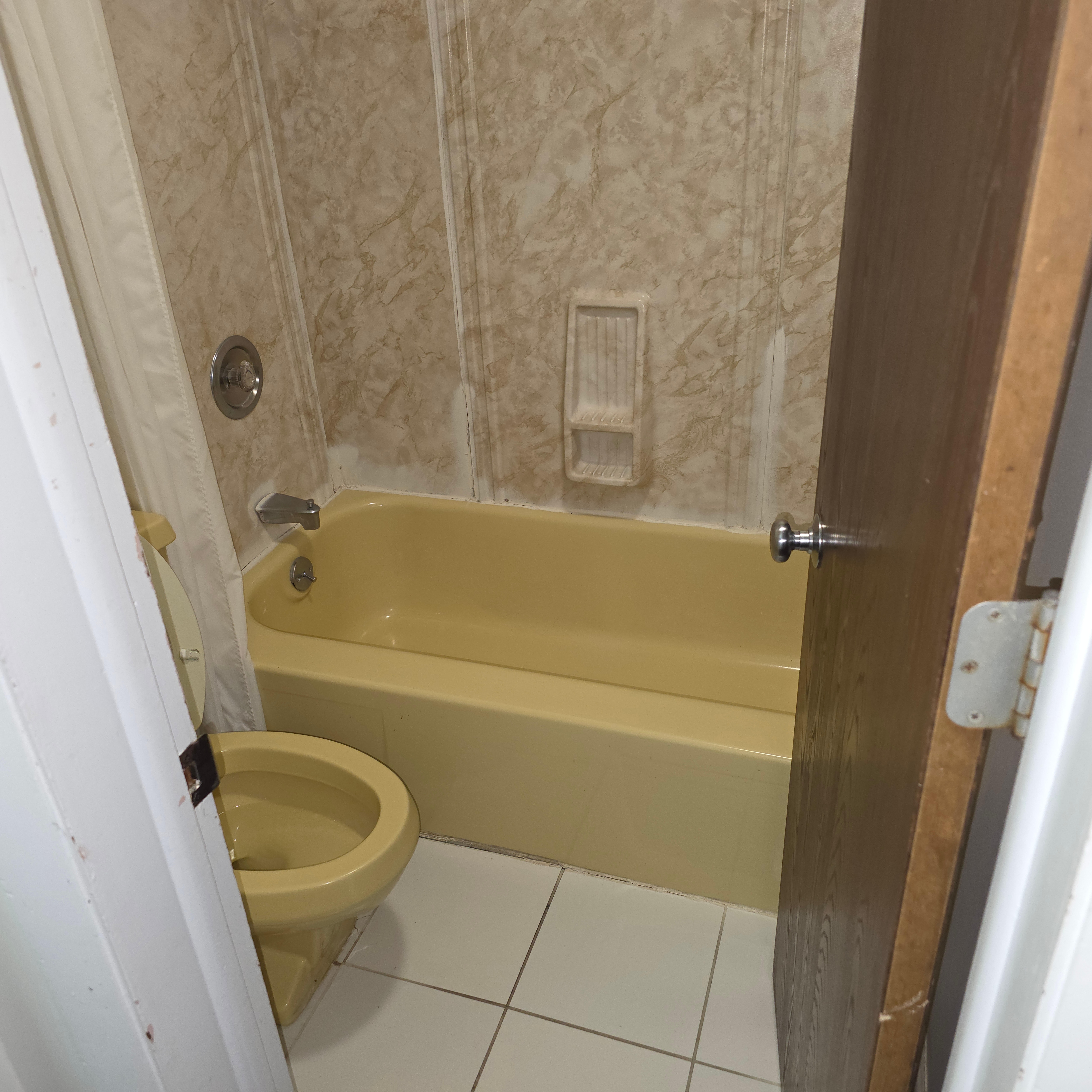 So small, no sink in bathroom.