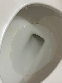 Disgusting area in the shower.