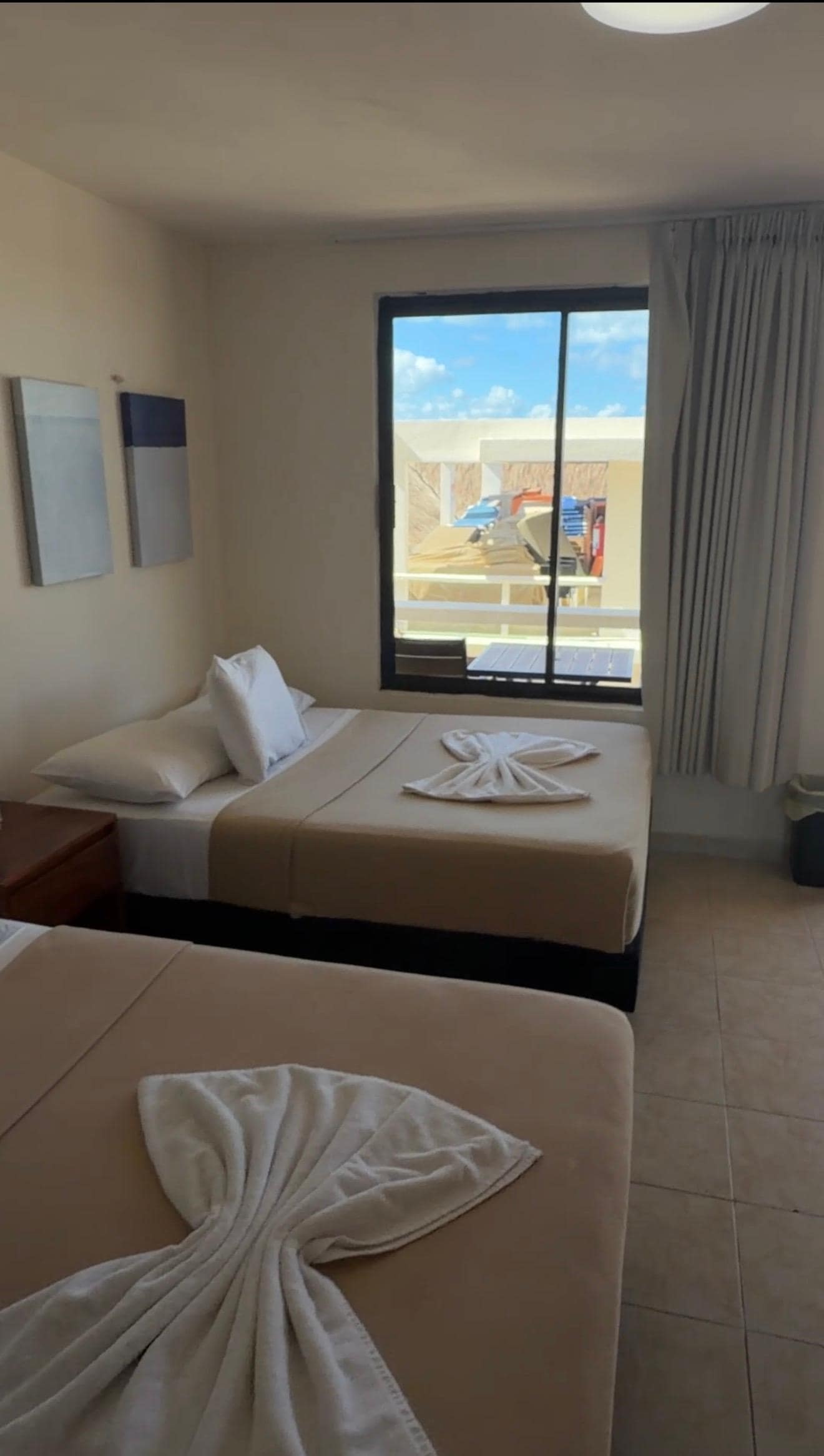 Beds were comfortable 