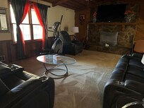 Living room from hall