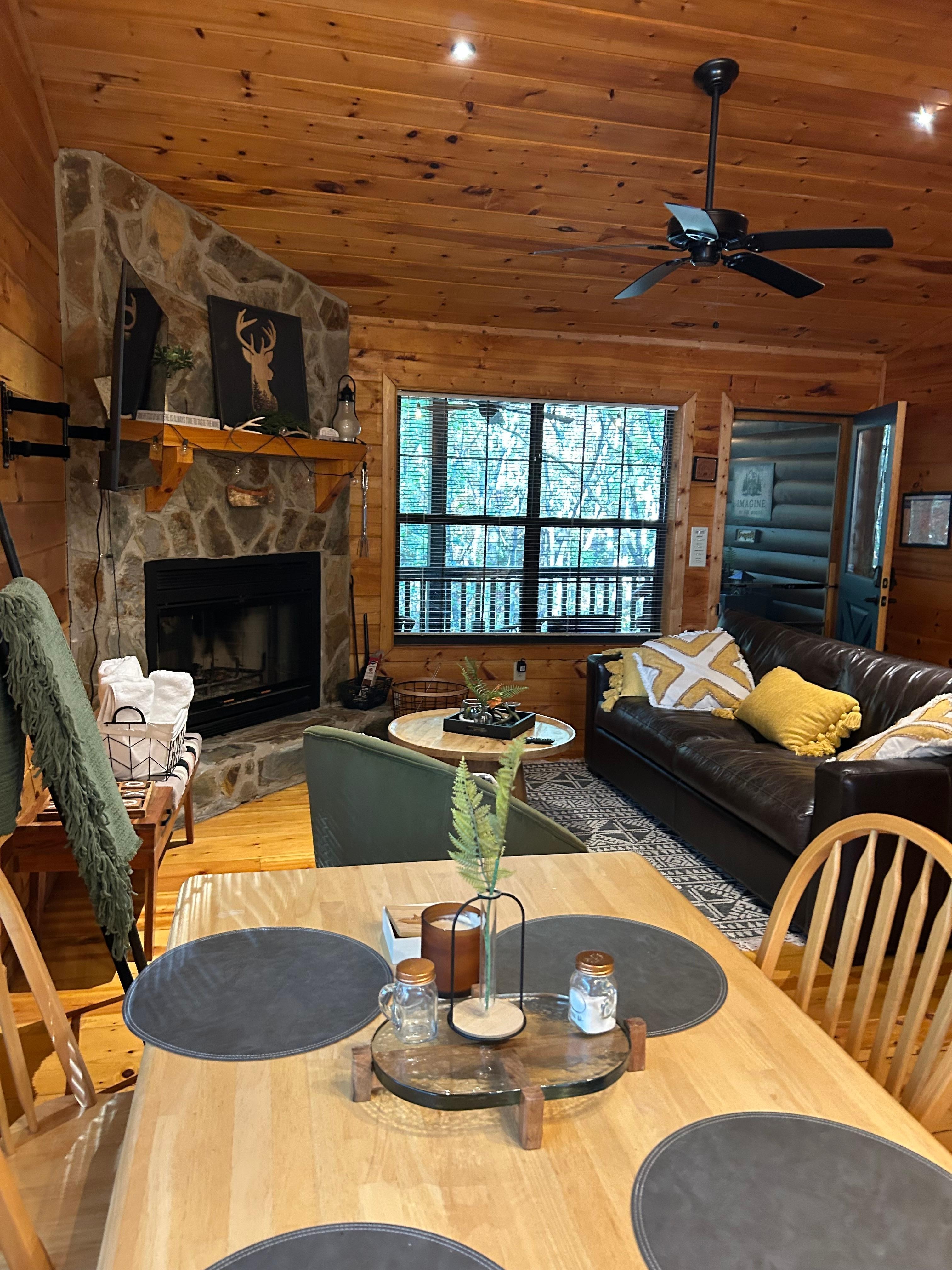 Roomy and cozy at the same time.