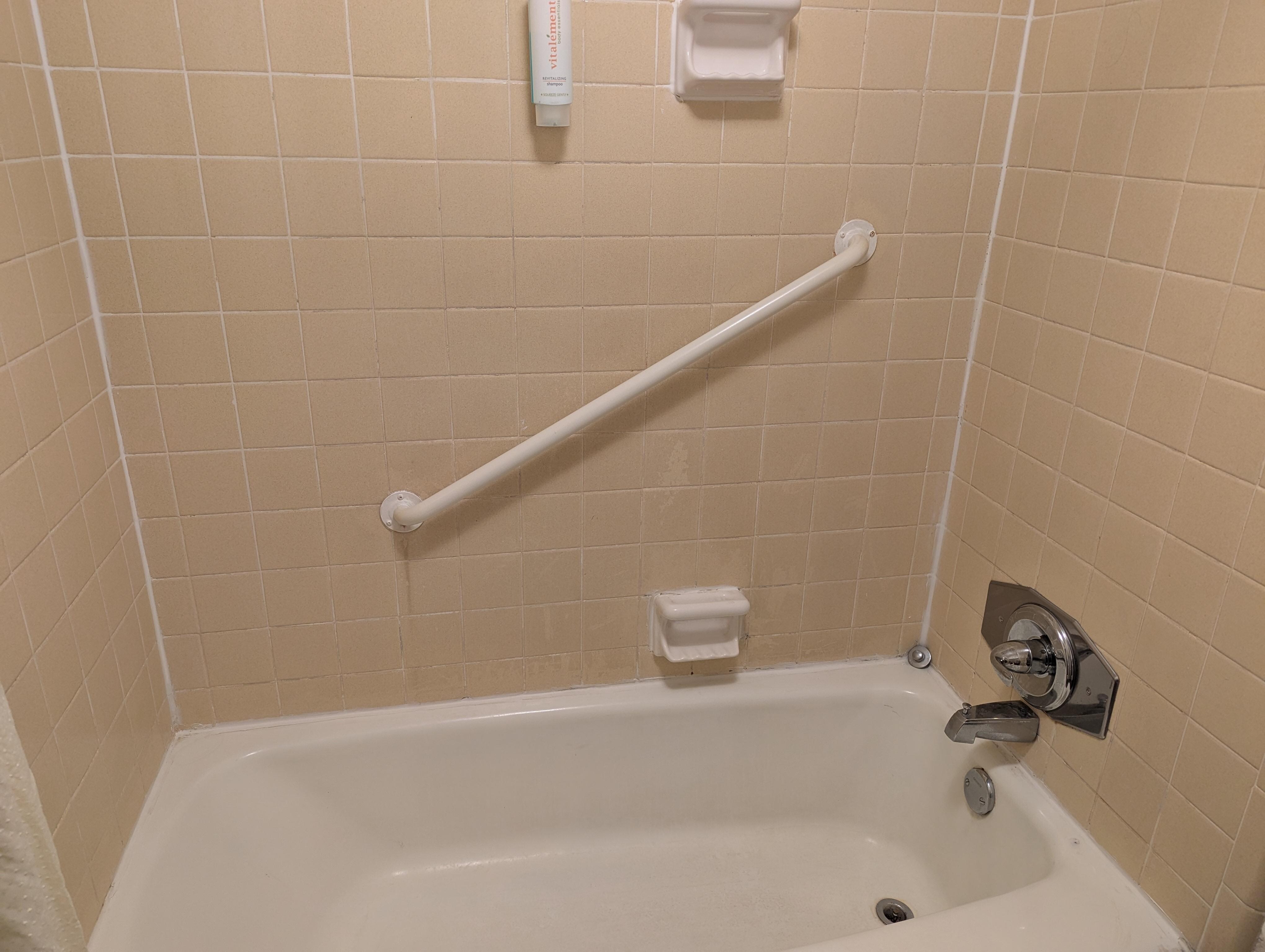 Shower and tub were very outdated and dirty