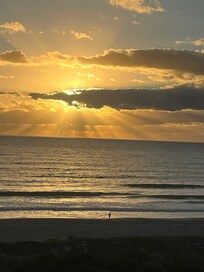 Great early morning view from the balcony.