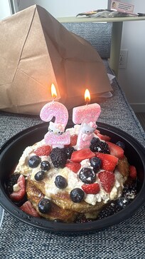 The delicious room service