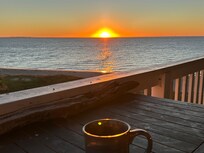 Gorgeous view for my morning coffee!