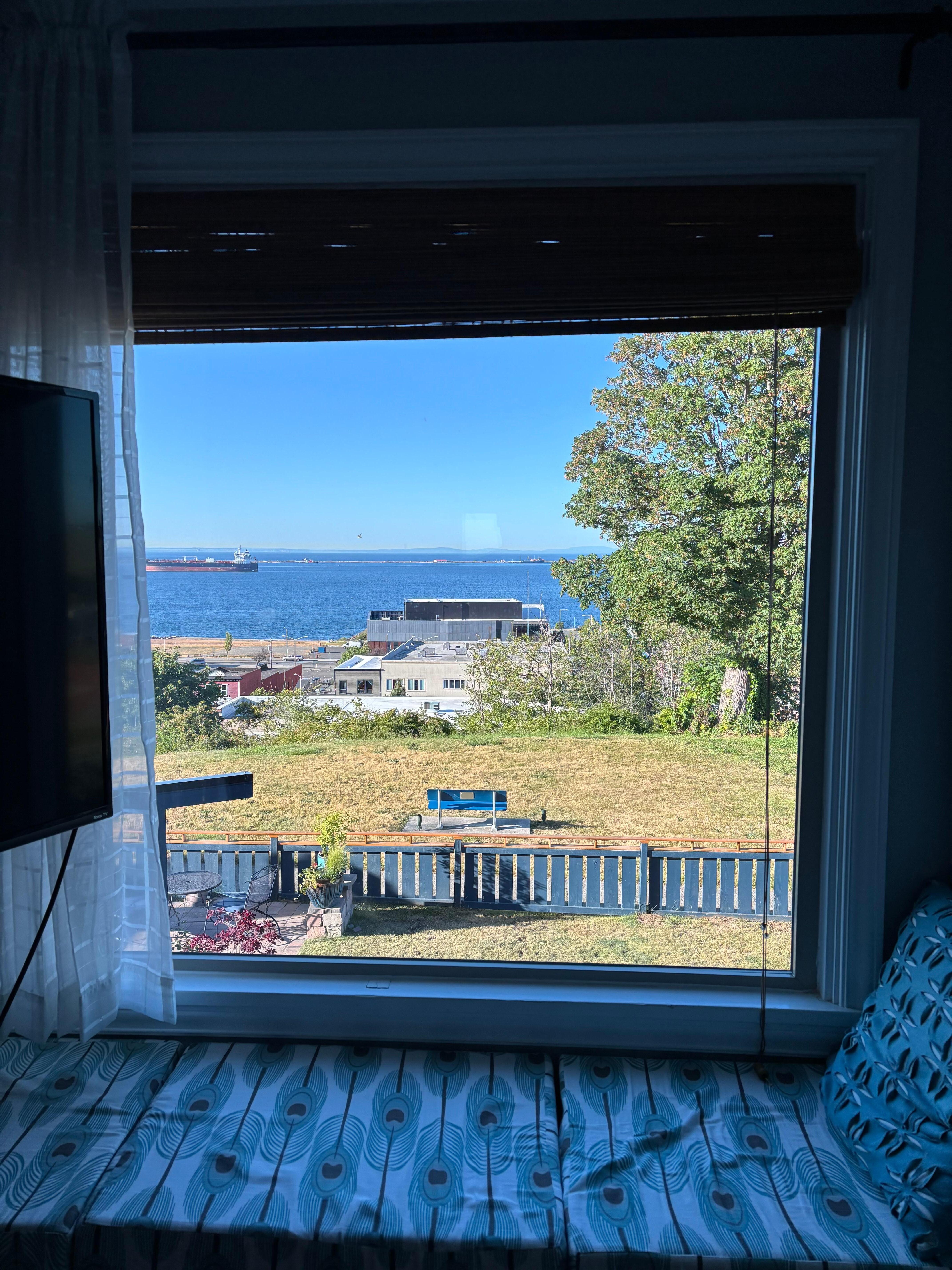 View from living room 