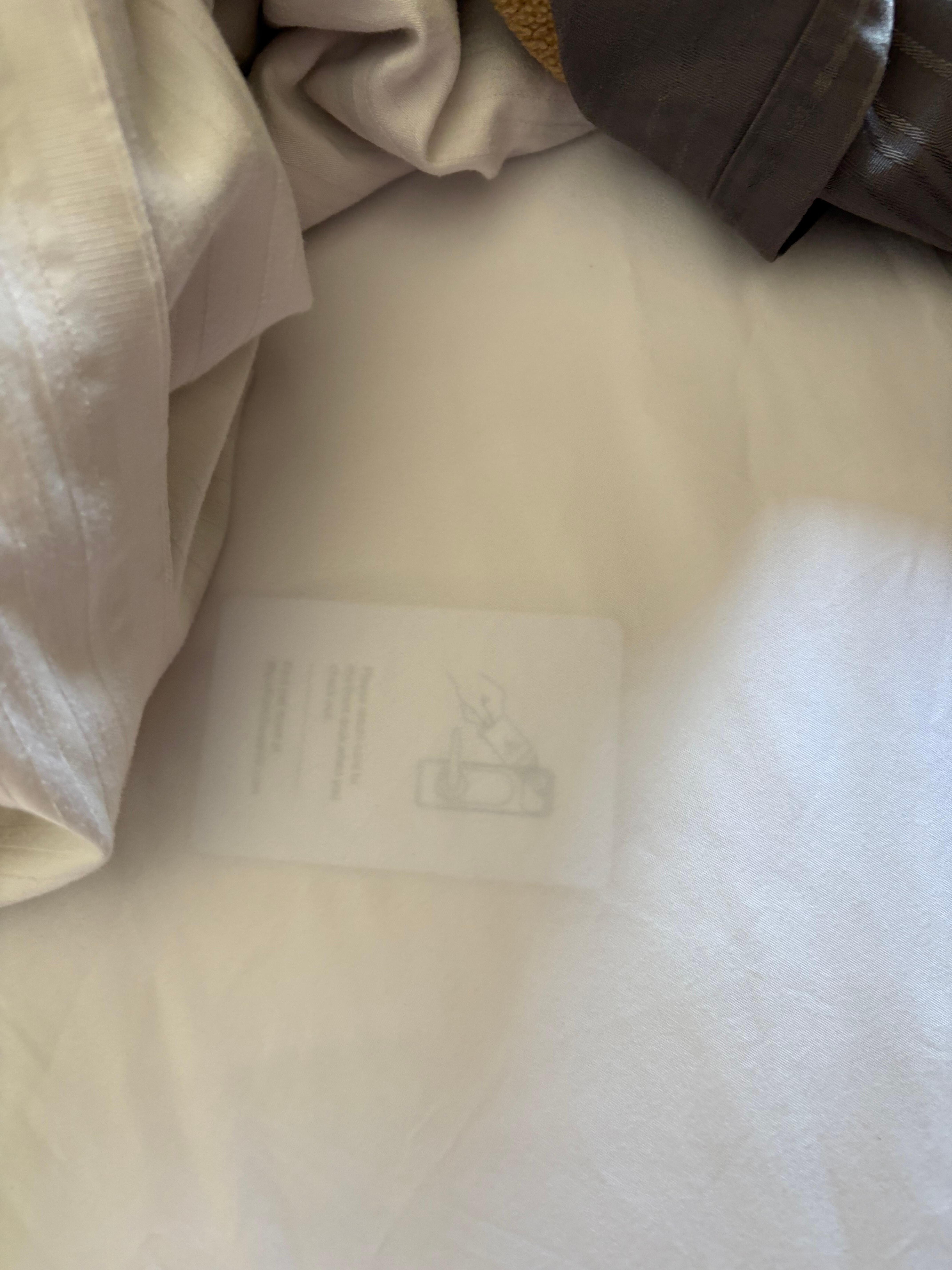 The key card that was in the sheets when we got there 