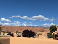View from the patio