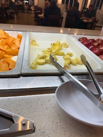 The pineapple was brought out a second time as you can see it is turning brown