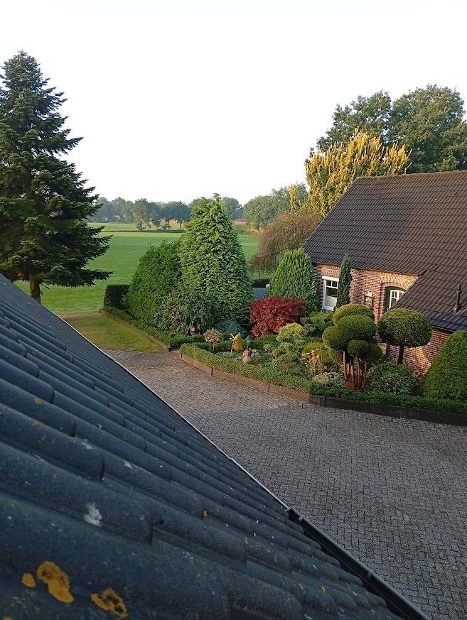 Die Auffahrt zur Wohnung