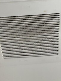 Vent cover dust