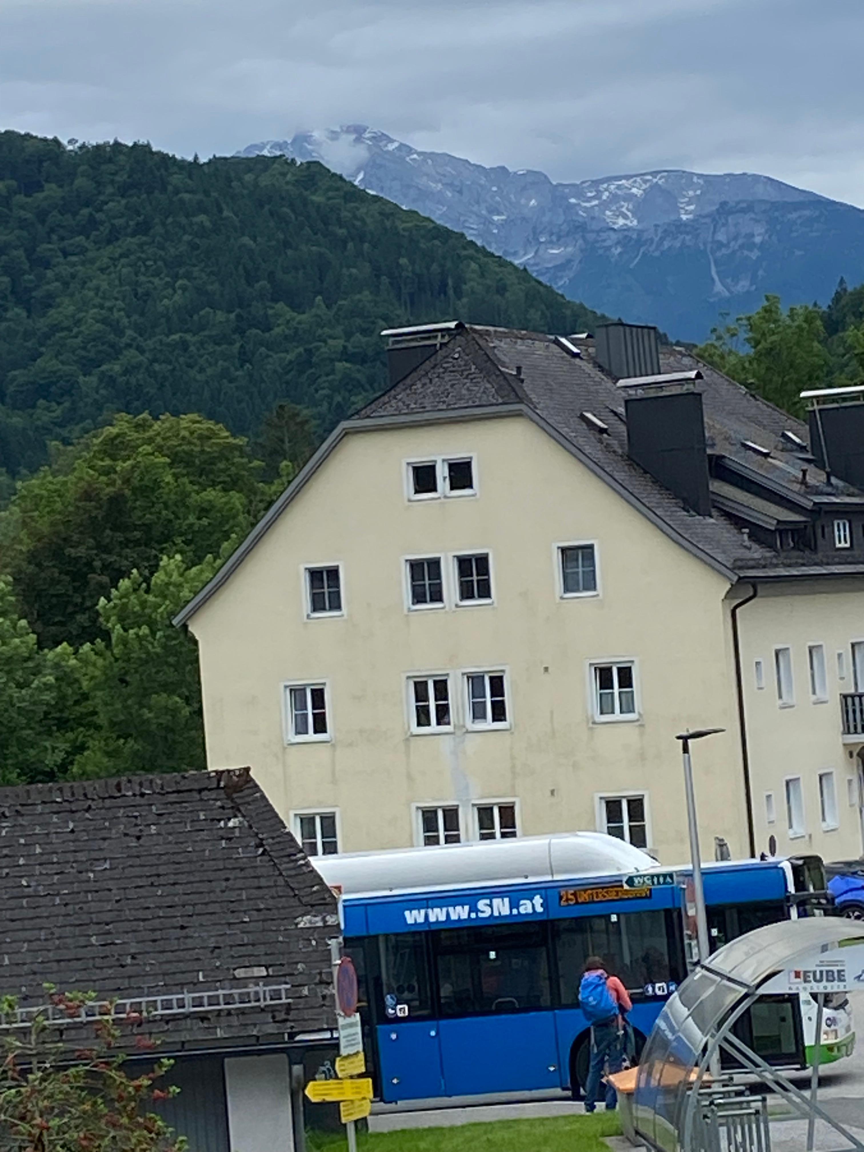 View from our balcony 