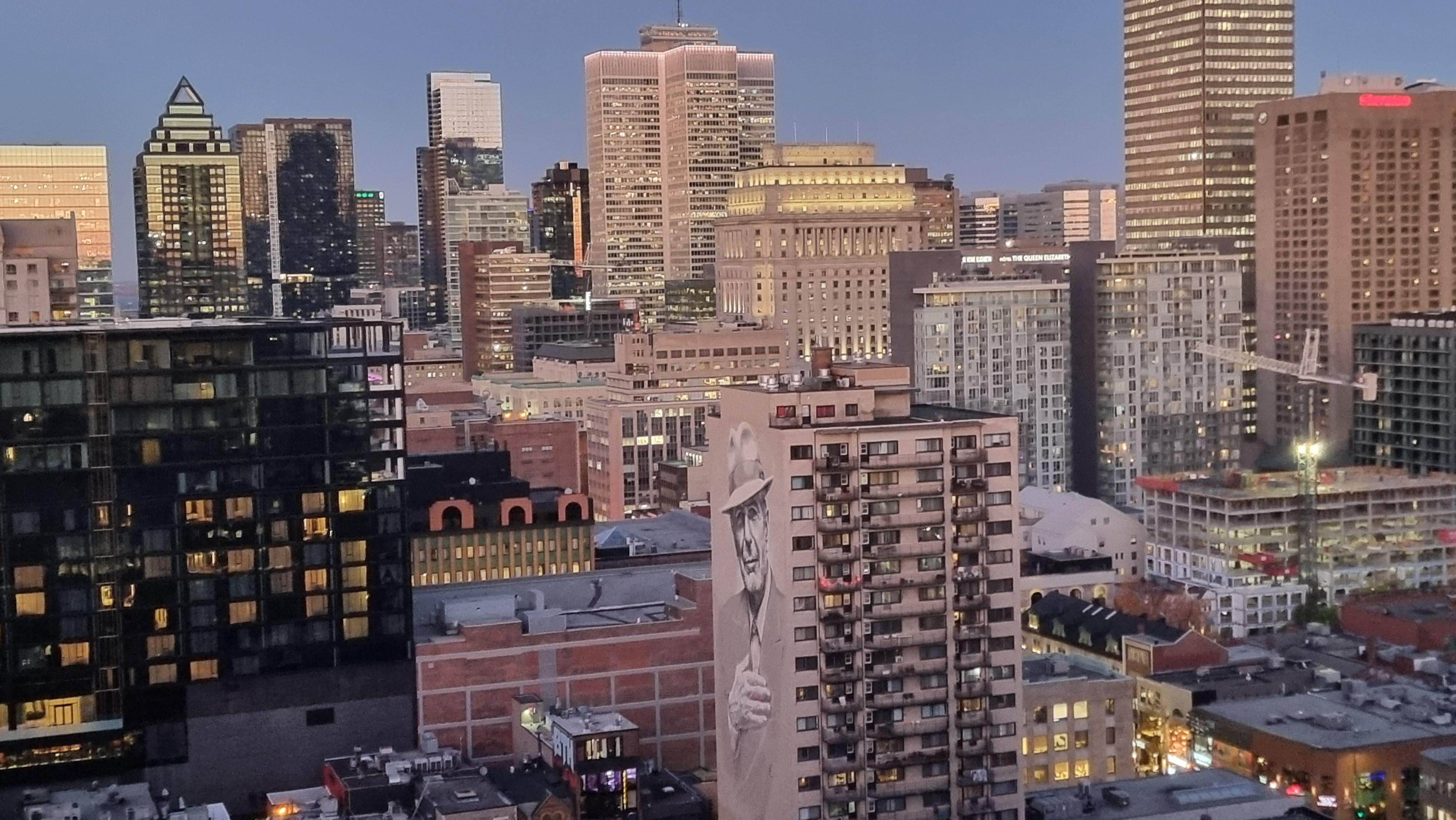 View from rooftop terrace