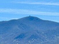 Brasstown Bald on the top of mountain