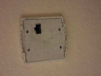 Broken off thermostat