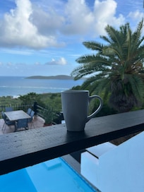 Morning coffee with a view!