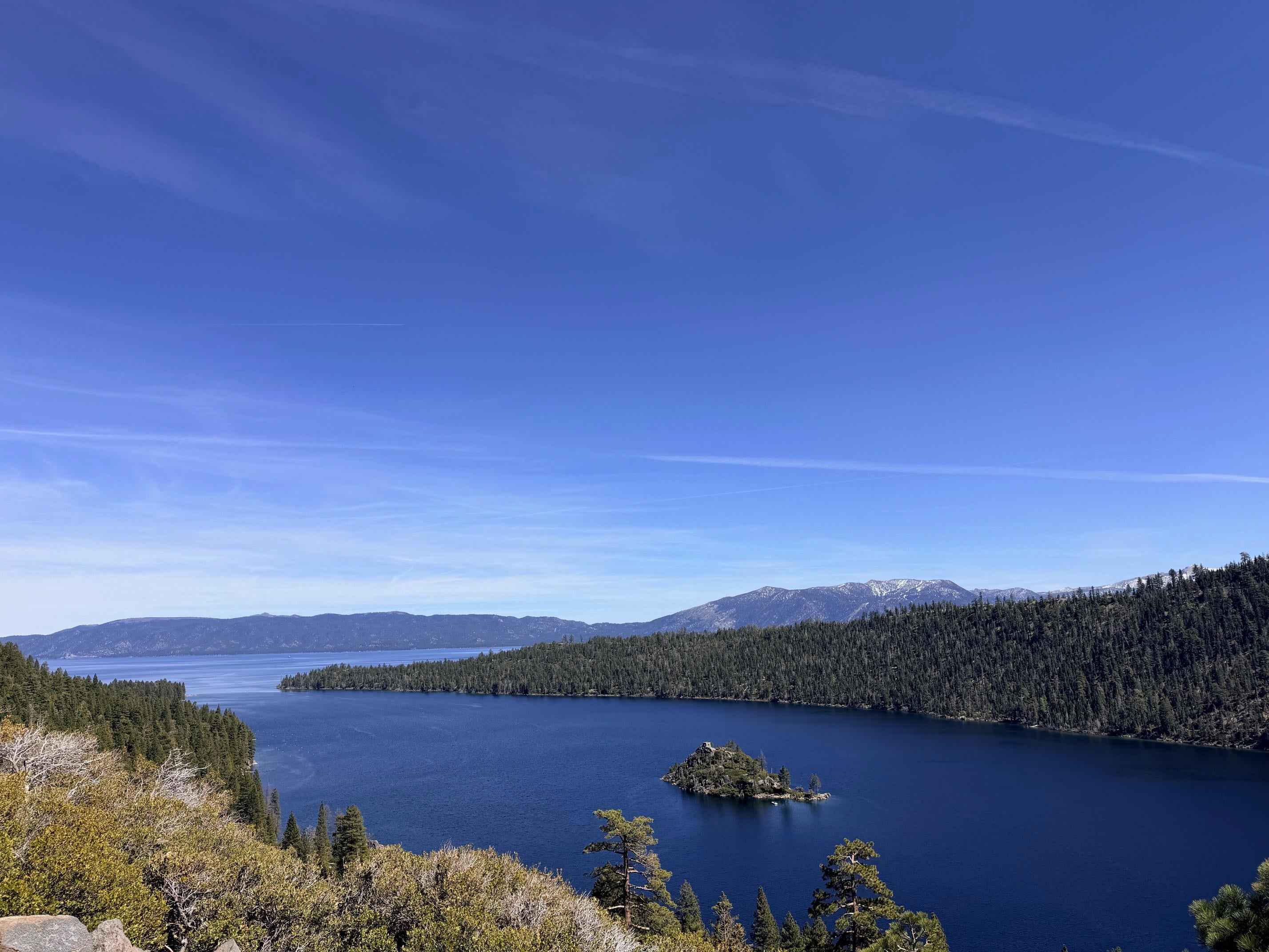 Stunning views at Emerald Bay!