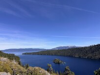 Stunning views at Emerald Bay!