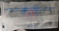 Sex trafficking warning on the soap