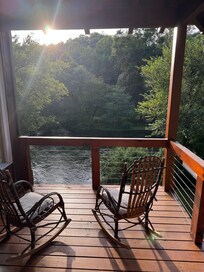 Great spot for morning coffee or an afternoon cocktail.