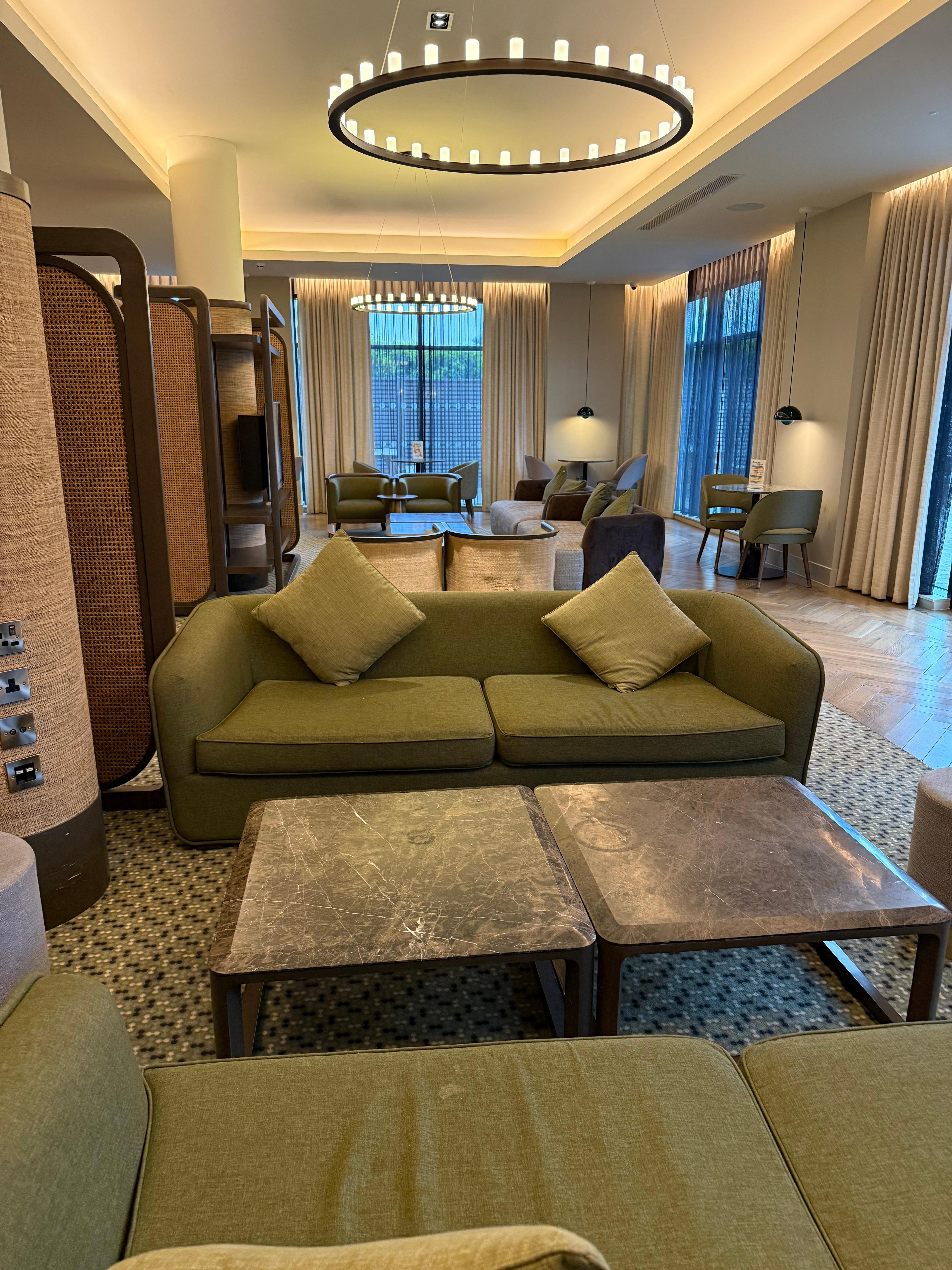 Lobby seating