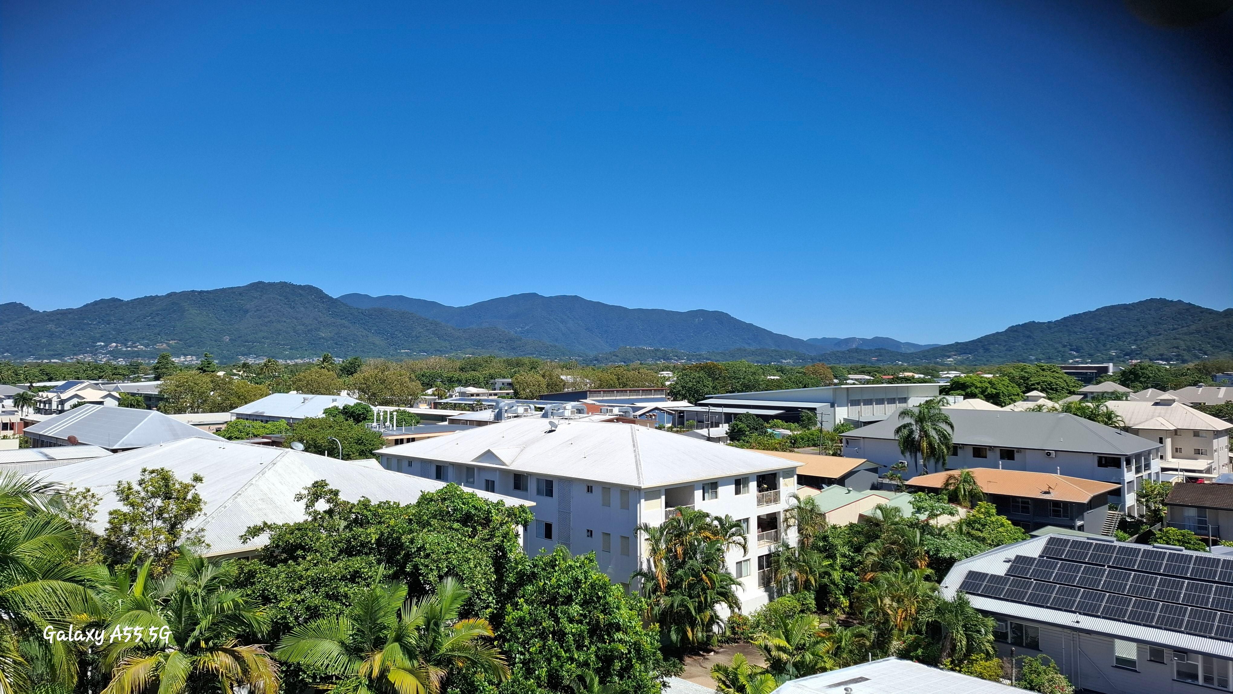 View from level 5 towards North Cairns