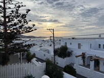 A sunset view from entry balcony…