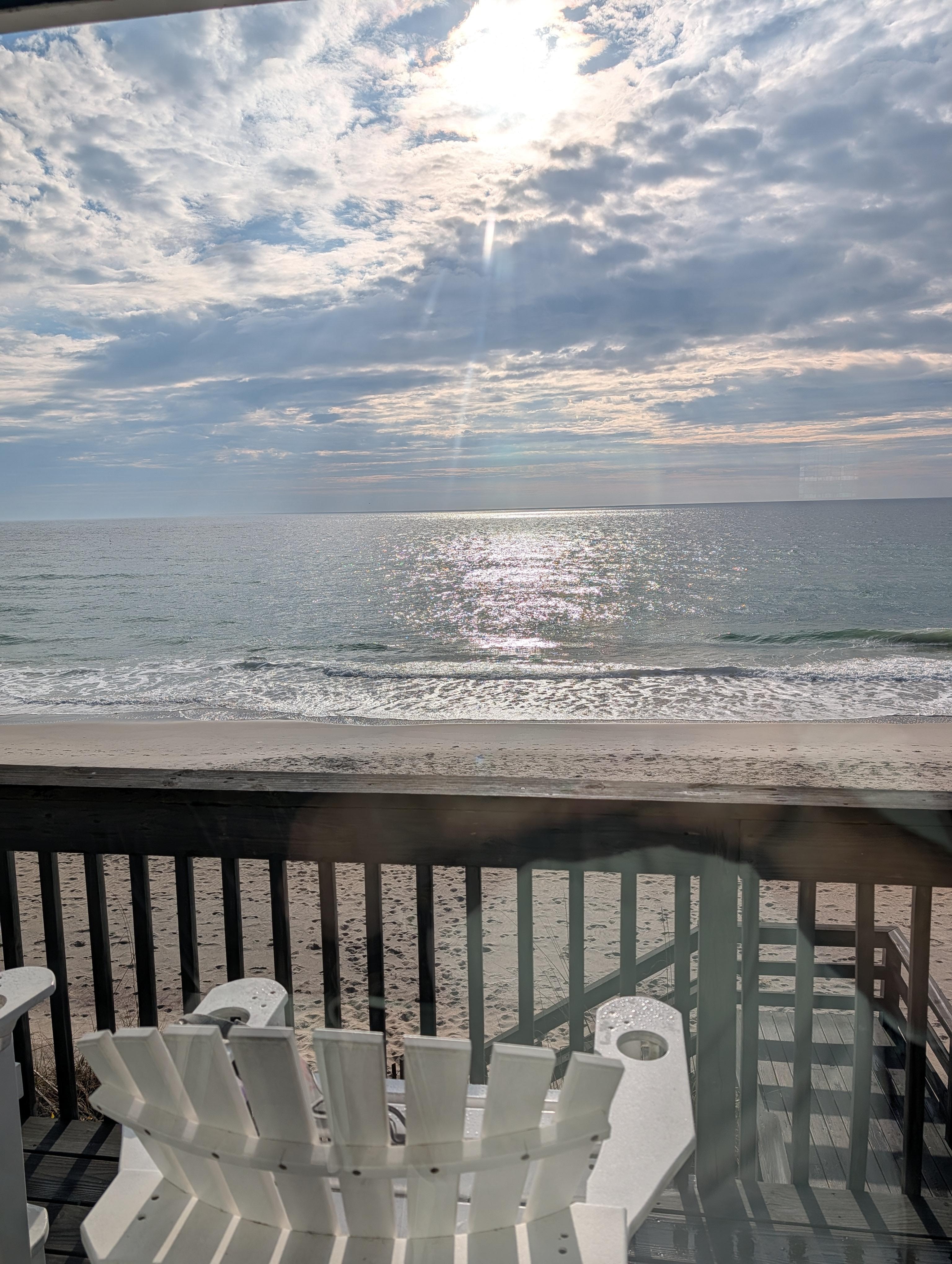 View from the balcony