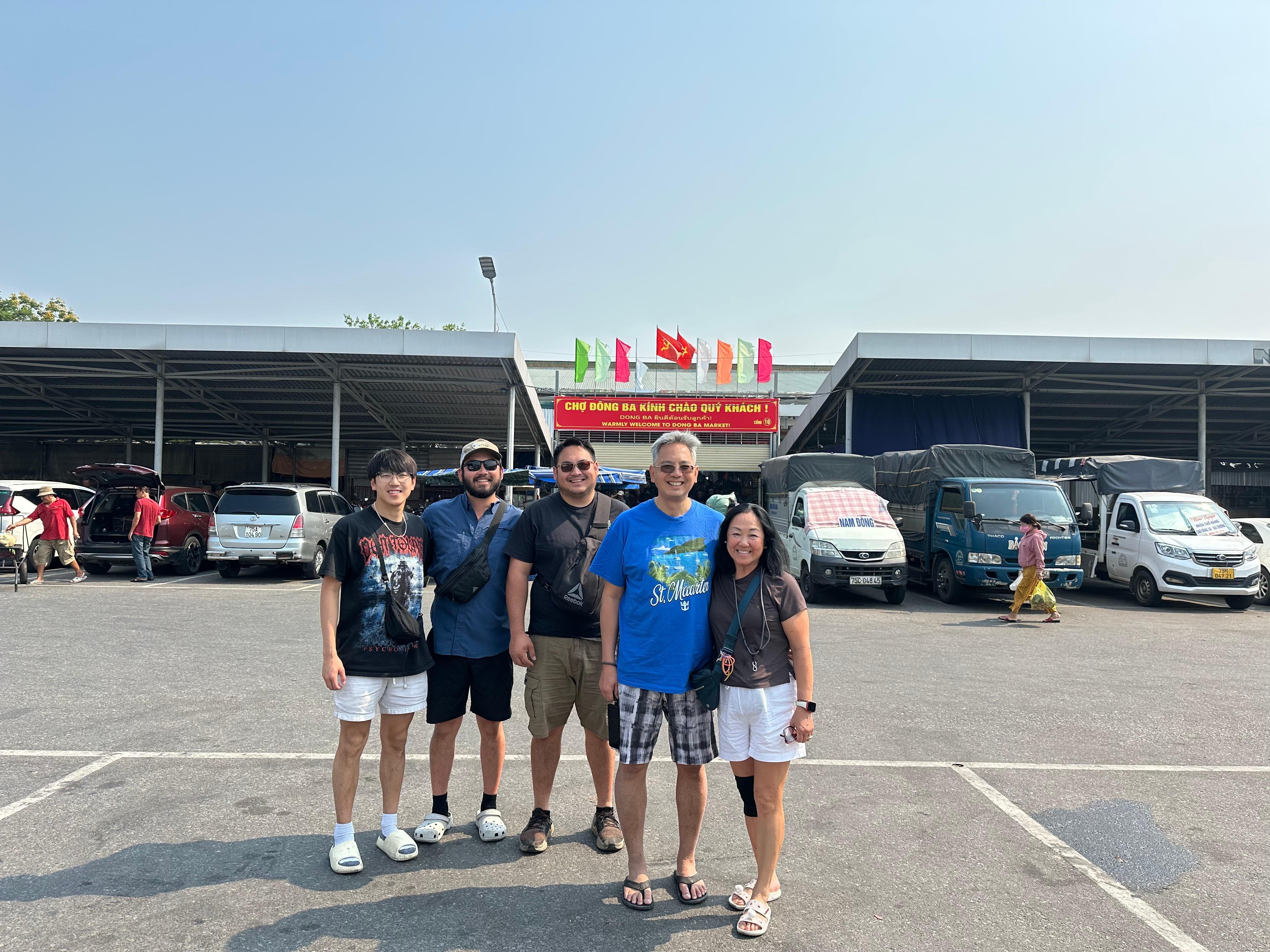 A view from our balcony