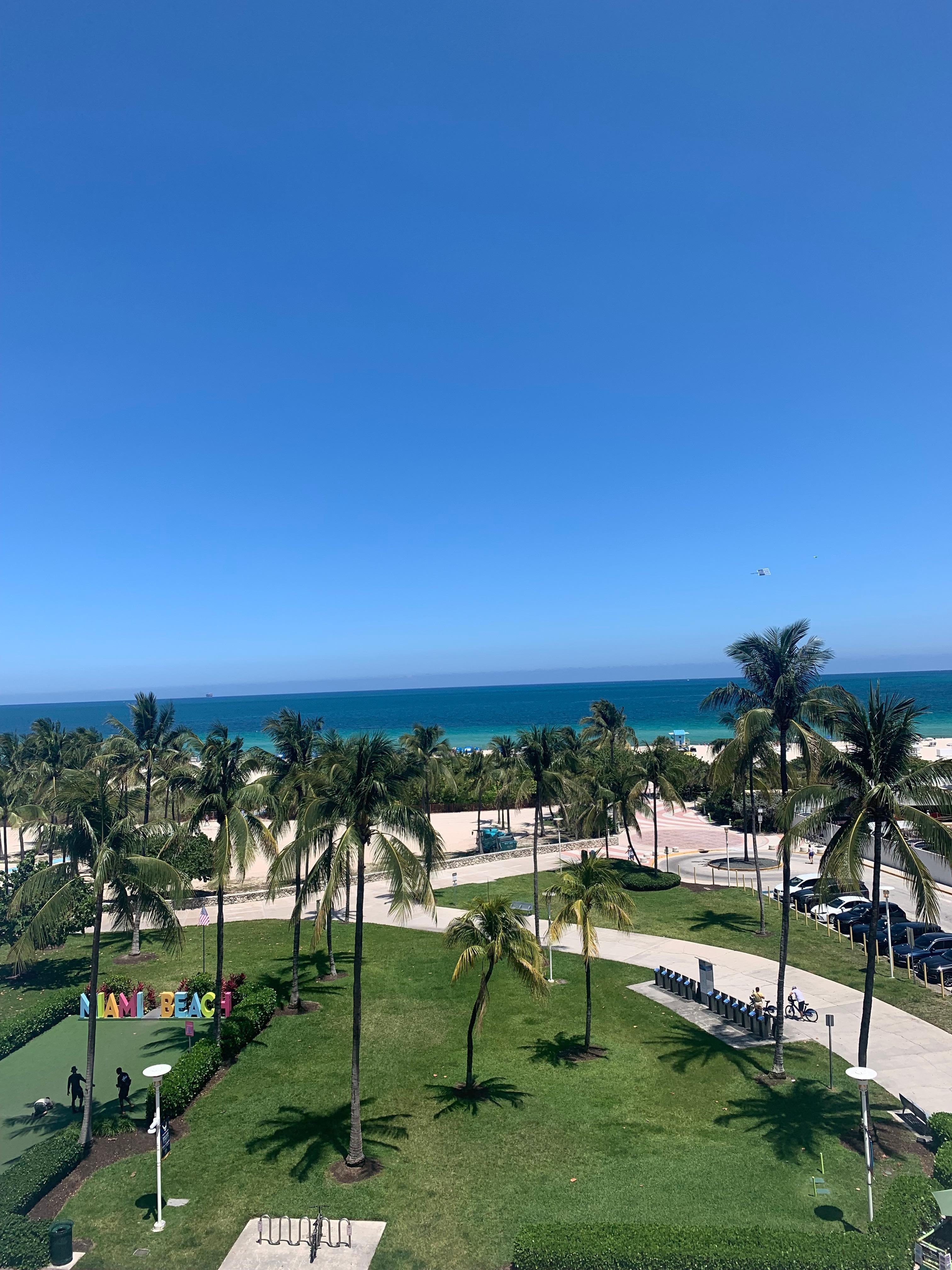 View from our balcony