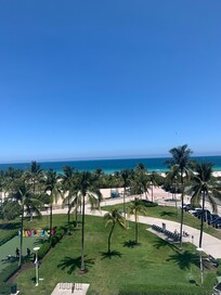 View from our balcony